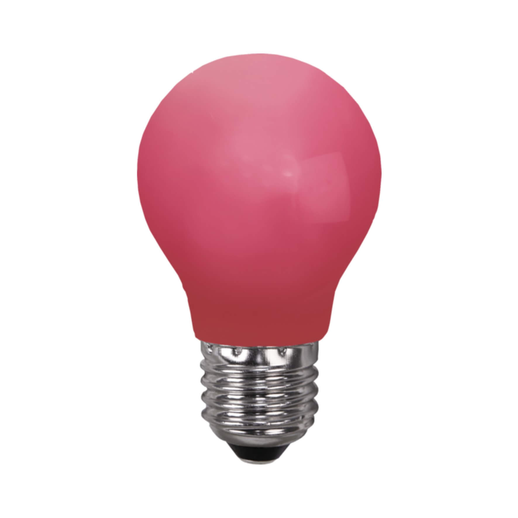 Ampoule incassable rouge, Culot E27, LED, Extérieur