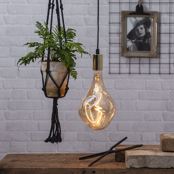Ampoule LED  globe industrielle vintage