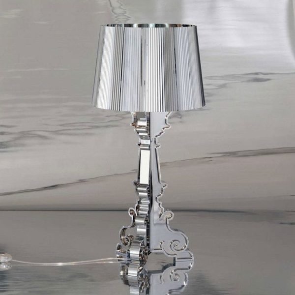 Lampe table Bourgie Chrome