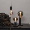 Socle noir Ampoule