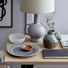 Lampe de table Terre cuite Grey Bloomingville