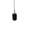 Suspension cylindre noir AYTM