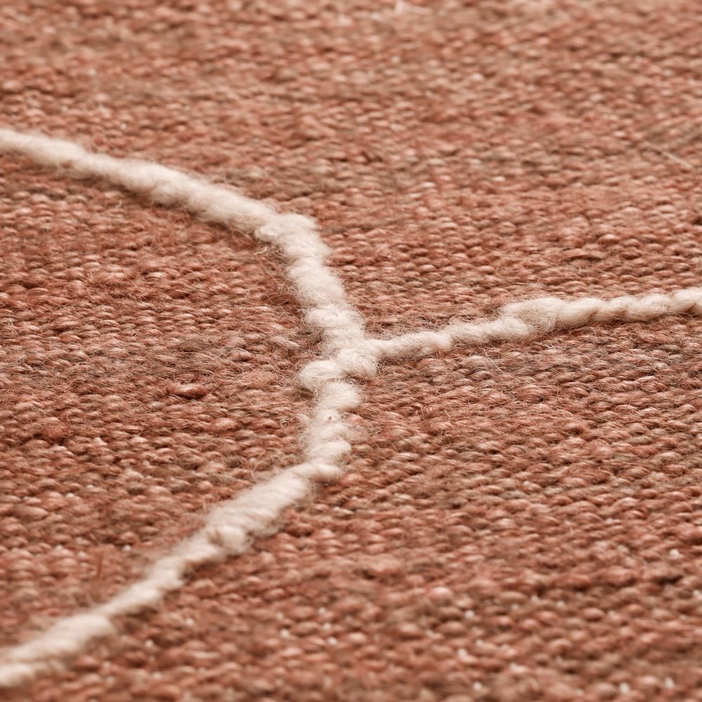tapis-gesso-jute-ferm-living-ekkla-terracotta-ambiance-zoom